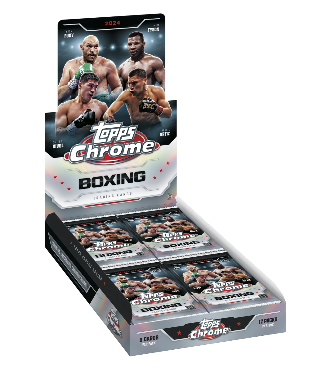 2024 Topps Chrome® Boxing - Hobby Box - underpaidcollectibles