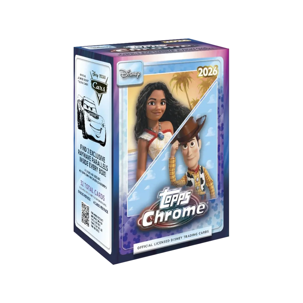 2026 Topps Chrome Disney Value Box - underpaidcollectibles