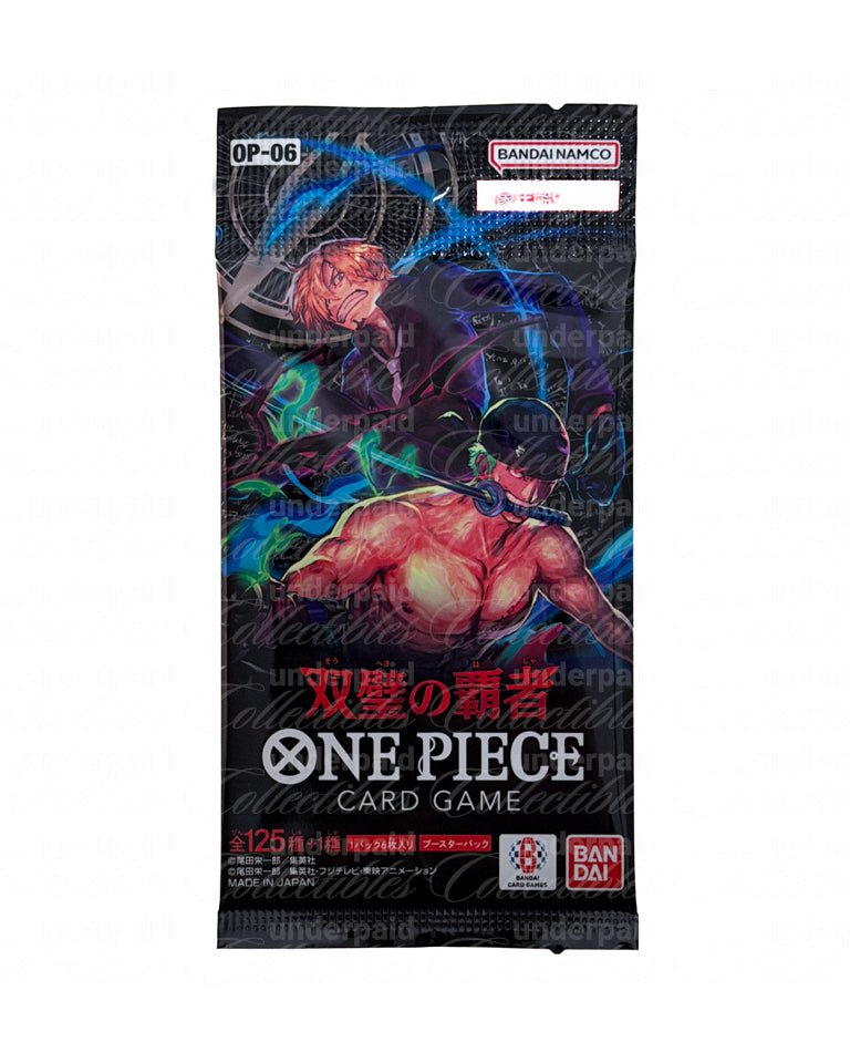 one piece booster box wings of the captain One Piece Card Game - OP06 Wings of the Captain - Booster Pack (JP)