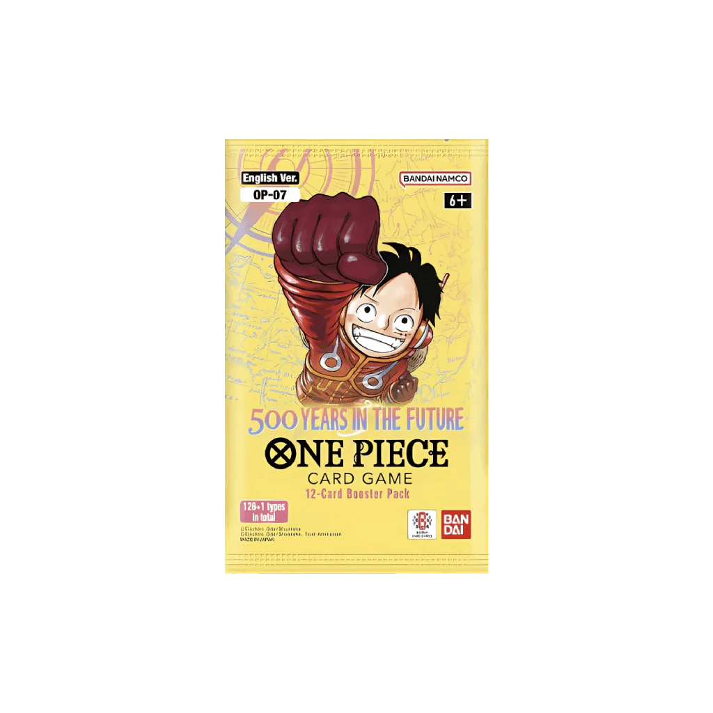 one piece tcg 500 years in the future booster box JapaneseOne Card Game into OP07 (Official) * Genuine *  HeavyArm Store each card in this set features original illustrations by Toei Animation animators One Piece Trading Card Game