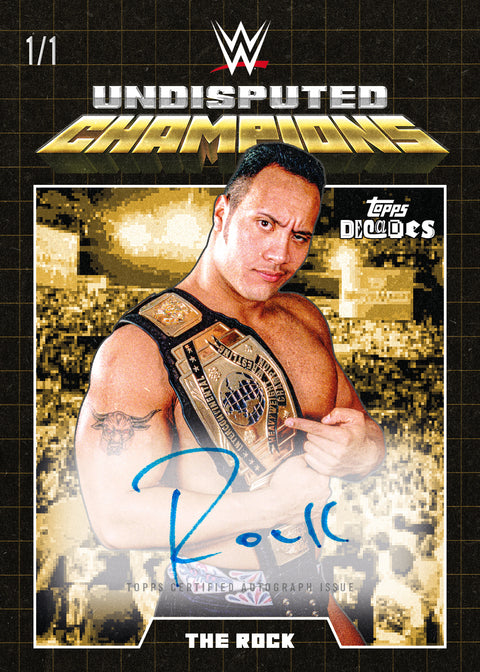 2026 Topps Decades WWE 1990's Hobby Box