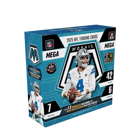 2025 Panini Mosaic Football NFL Mega Box