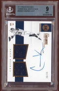 2017 Panini Encased Football Cooper Kupp Rookie Dual Swatch BGS 9 - underpaidcollectibles