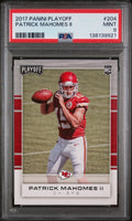 2017 Panini Playoff 204 Patrick Mahomes II PSA 9 - underpaidcollectibles