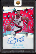 2017/18 Panini Revolution Basketball C.J. McCollum Cubic Autograph /50 - underpaidcollectibles