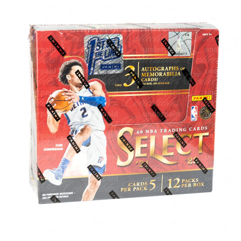 2021-22 Panini NBA Select Basketball FOTL First of the Line! Hobby Box - underpaidcollectibles