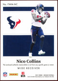 2021 Panini Encased NFL Nico Collins Rookie Patch /25 Texans - underpaidcollectibles