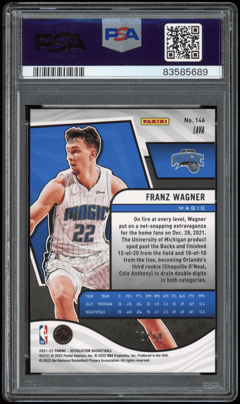 2021 Panini Revolution: Franz Wagner (146) - Einzelkarte (EN) - underpaidcollectibles