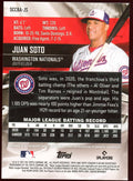 2021 Topps Chrome Stadium Club Chrome Juan Soto Autograph SCCBA-JS - underpaidcollectibles