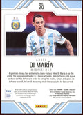 2021/22 Panini Score Soccer Ángel Di María Argentina Lazer /10 - underpaidcollectibles