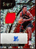 2021/22 Panini Select NBA Scottie Barnes Rookie Jersey Auto RJ-SBN - underpaidcollectibles