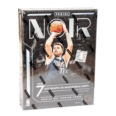 2022-23 Panini Noir Basketball Hobby Box - underpaidcollectibles