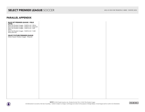 2022 - 23 Panini Select EPL Premier League Tmall Box - underpaidcollectibles