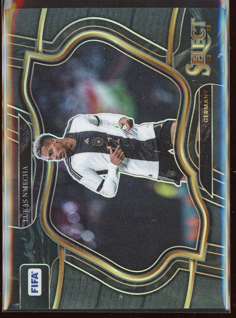 2022 - 23 Panini Select Soccer Lukas Nmecha 223 Field Level Black 1/1 - underpaidcollectibles