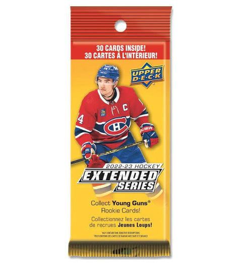 2022 - 23 Upper Deck Extended Series NHL Fat Pack - underpaidcollectibles
