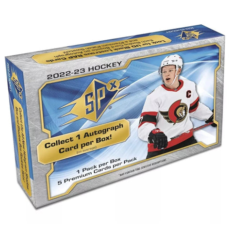 2022 - 23 Upper Deck SPx NHL Hobby Box - underpaidcollectibles