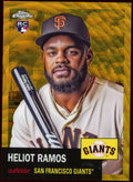 2022 Topps Chrome Platinum Baseball Heliot Ramos Gold Wave /50 - underpaidcollectibles