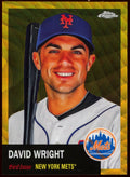 2022 Topps Chrome Platinum David Wright 337 Gold Wave /50 - underpaidcollectibles