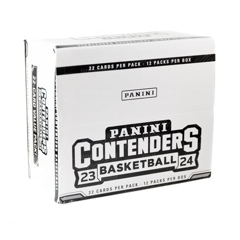 2023 - 24 Panini Contenders Basketball Value Fat Pack Box (12 Packs) - underpaidcollectibles