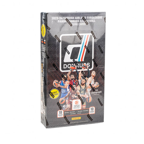 2023 - 24 Panini Donruss Basketball Turkish Airlines EuroLeague Hobby Box - underpaidcollectibles