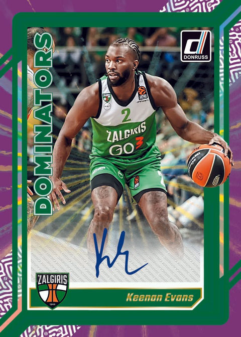 2023-24 Panini Donruss Basketball Turkish Airlines EuroLeague Hobby Box - underpaidcollectibles