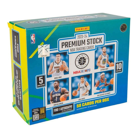 2023 - 24 Panini Hoops Premium Basketball NBA Hobby Box - underpaidcollectibles