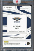 2023 - 24 Panini Immaculate Sneaker Swatch Signatures Anthony Davis /10 - underpaidcollectibles