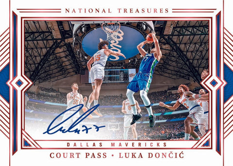 2023 - 24 Panini National Treasures Basketball International Hobby Box - underpaidcollectibles