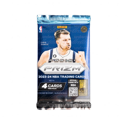 2023 - 24 Panini Prizm NBA Basketball Retail Pack (1 Pack) - underpaidcollectibles