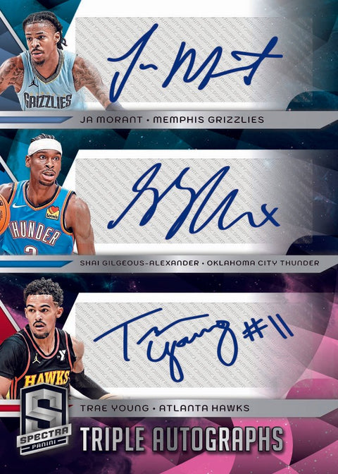 2023 - 24 Panini Spectra Basketball NBA Hobby Box - underpaidcollectibles