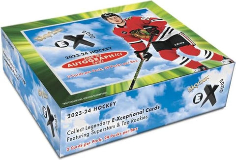 2023 - 24 Upper Deck E - X 2000 NHL Hobby Box - underpaidcollectibles