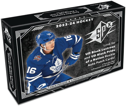2023 - 24 Upper Deck SPx NHL Hobby Box - underpaidcollectibles