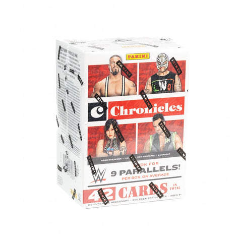 2023 Panini Chronicles Wrestling WWE Blaster Box - underpaidcollectibles