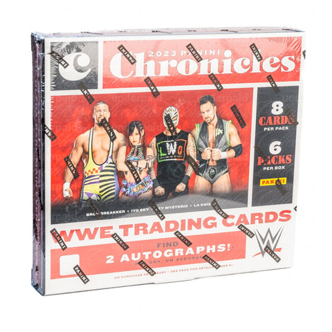 2023 Panini Chronicles WWE Hobby Box - underpaidcollectibles