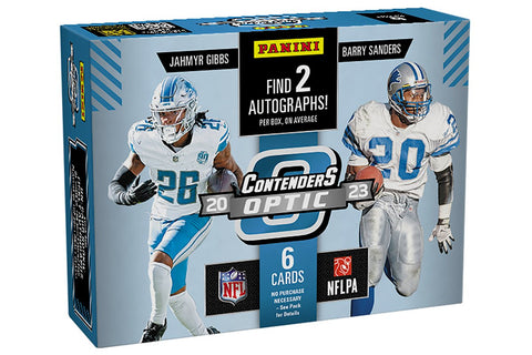 2023 Panini Contenders Optic Football NFL Hobby Box - underpaidcollectibles