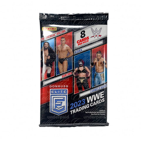 2023 Panini Donruss Elite WWE Hobby Box (1 Pack) - underpaidcollectibles