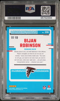 2023 Panini Donruss Optic Football Bijan Robinson 206 Electricity PSA 9 - underpaidcollectibles