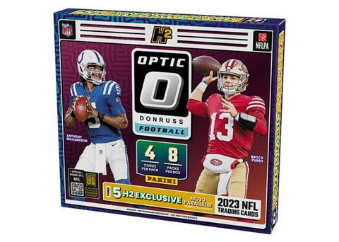 2023 Panini Donruss Optic Football NFL H2 Hobby Box - underpaidcollectibles