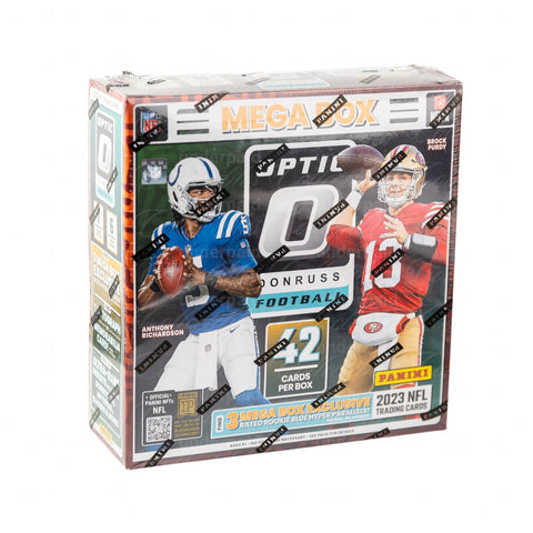 2023 Panini Donruss Optic NFL Football Mega Box - underpaidcollectibles