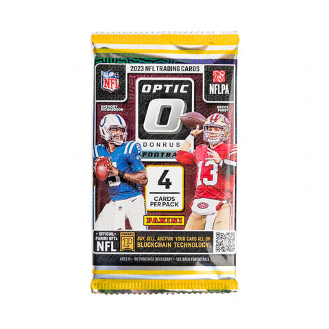 2023 Panini Donruss Optic NFL Football Retail Pack (1 Pack) - underpaidcollectibles