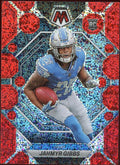 2023 Panini Mosaic NFL Jahmyr Gibbs Lions Red Sparkle SP - underpaidcollectibles