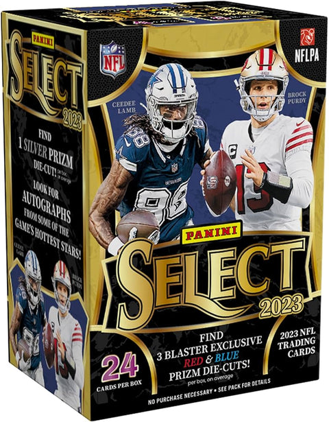 2023 Panini Select Football NFL Blaster Box - underpaidcollectibles