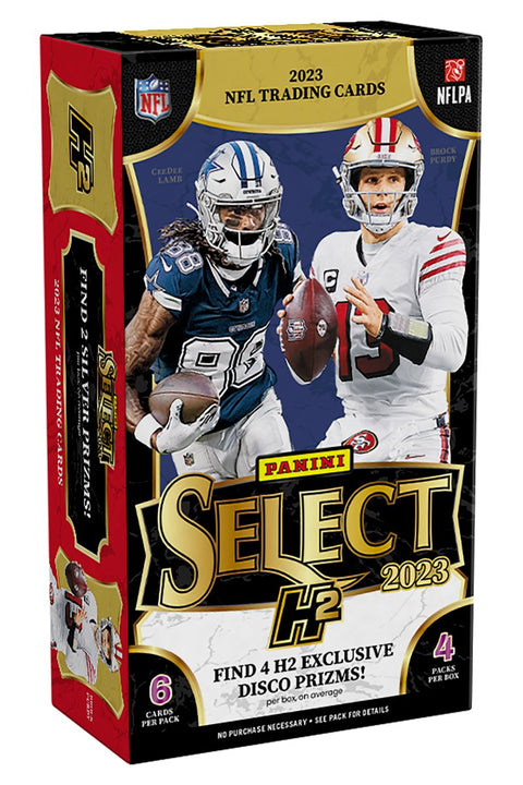 2023 Panini Select Football NFL H2 Hybrid Hobby Box - underpaidcollectibles