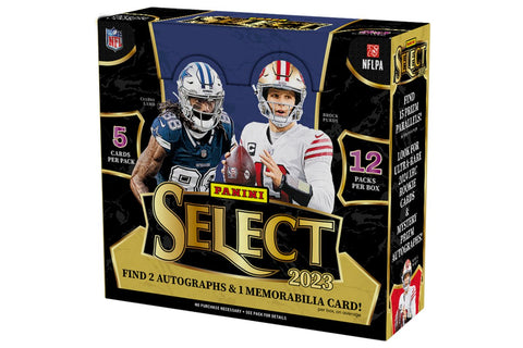 2023 Panini Select Football NFL Hobby Box - underpaidcollectibles