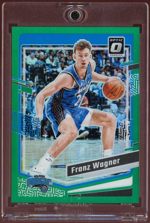 2023/24 Panini Donruss Optic NBA Franz Wagner Green /5 - underpaidcollectibles