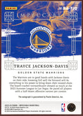 2023/24 Panini Impeccable Basketball Trayce Jackson-Davis Red International Auto /8 - underpaidcollectibles
