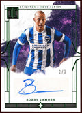 2023/24 Panini Impeccable Soccer Bobby Zamora Brighton Auto /5 - underpaidcollectibles