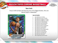 2023/24 Topps Chrome Basketball Hobby Box - underpaidcollectibles