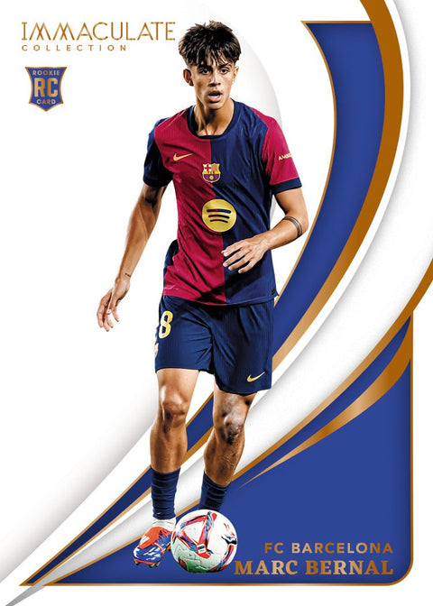 2024 - 25 Panini Immaculate Soccer Trading Card Hobby Box - underpaidcollectibles