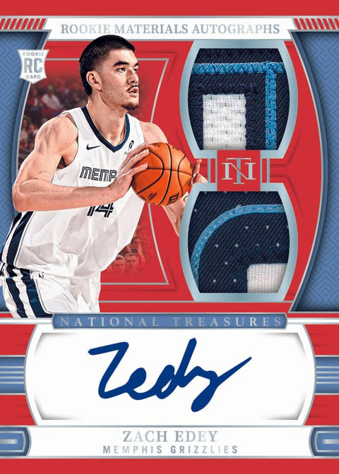 2024 - 25 Panini National Treasures Basketball International Hobby Box - underpaidcollectibles